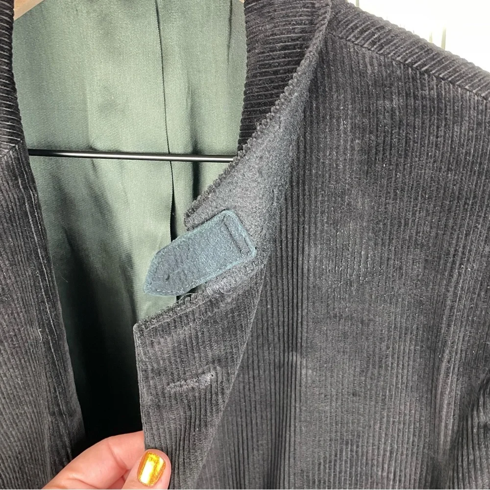Woolrich Men's Corduroy Blazer Jacket Sport Coat Suede Elbow Patch Size 44L VTG